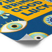 グッド・ビーブがグッド・ラックの悪い目のポスターを持ってくる ポスター (角)