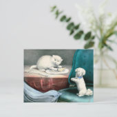 グッド・リトル・フィドいけなとキティ， 1893 ポストカード (スタンド正面)