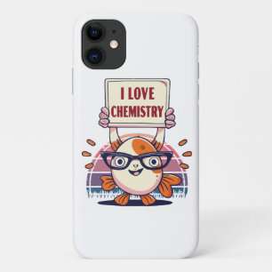 グッピーと化学が好き iPhone 11 ケース