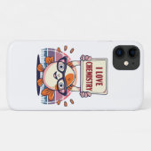 グッピーと化学が好き Case-Mate iPhoneケース (裏面(横))