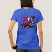 グッピーカスタムの魚の生活 Tシャツ (裏面)