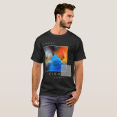 グッピーコラージュ引用1 Tシャツ (正面フル)