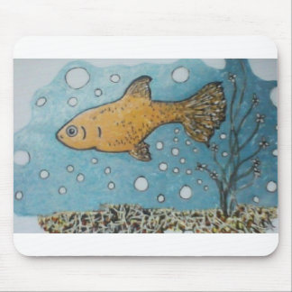 グッピー愛 マウスパッド