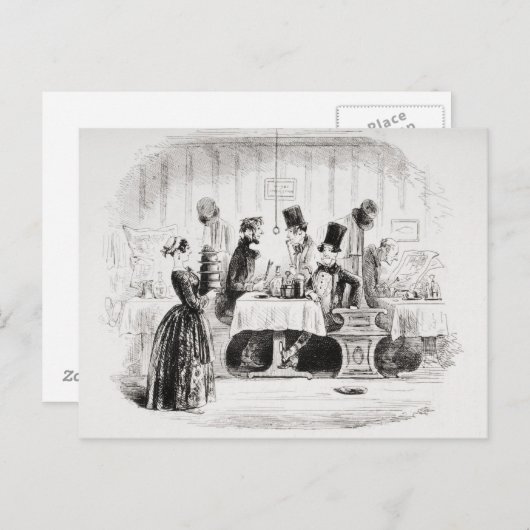 グッピー氏のエンターテイメント ポストカード (正面/裏面)