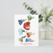 グッピー·グッズ ポストカード (スタンド正面)