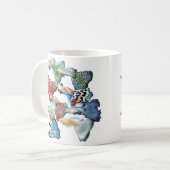 グッピー コーヒーマグカップ (正面左)