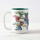 グッピー ツートーンマグカップ (左)