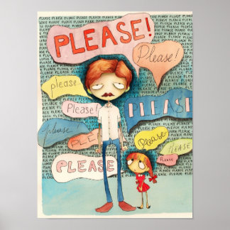 グッピー・バター – お願い!ポスター ポスター