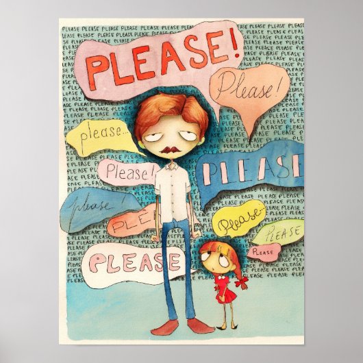 グッピー・バター – お願い!ポスター ポスター (正面)