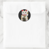 グッ日本のク猫 ラウンドシール (バッグ)
