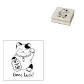 グッ日本のク猫 ラバースタンプ (押印)