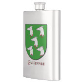 グティエレスヘラルディックシールド フラスク (左)