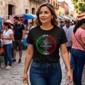 グティエレス 姓 メキシコ エンブレム Tシャツ 女性用