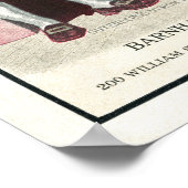 グテンベルグレタープレス型ファウンドリのポスター ポスター (角)