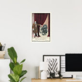 グテンベルグレタープレス型ファウンドリのポスター ポスター (ホームオフィス)