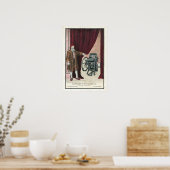 グテンベルグレタープレス型ファウンドリのポスター ポスター (キッチン)