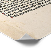 グテンベルグ創世記p 3ポスター ポスター (角)