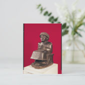 グデア、ラガッシュの王子、献身的な ポストカード (スタンド正面)