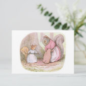 グディとハキー夫人(リス) (ベアトリックス・ポッター) カード (スタンド正面)