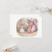 グディとハキー夫人(リス) (ベアトリックス・ポッター) カード (正面/裏面インサイチュ)