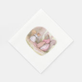 グディとハキー夫人（リス） （ベアトリックス・ポッター） スタンダードランチョンナプキン (角)