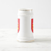グディニャの紋章付き外衣 ビールジョッキ (中央)