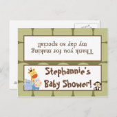 グディバッグトッパー遊ジャングル インビテーションポストカード (正面/裏面)