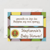 グディバッグトッパーJungleテイルズサファリ インビテーションポストカード (正面/裏面)