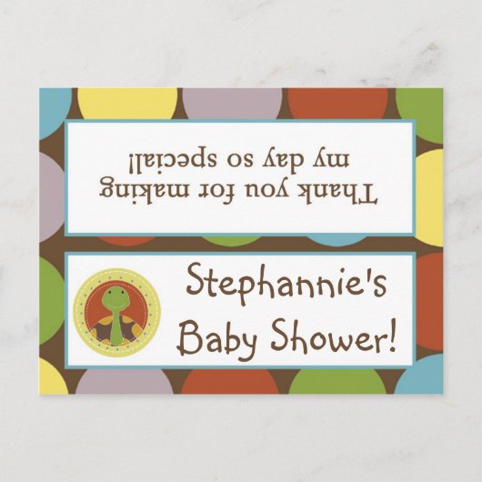 グディバッグトッパーJungleテイルズサファリ インビテーションポストカード (正面)