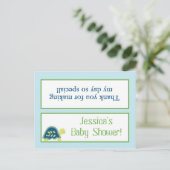 グディーバッグトッパーズブルーシーウミガメ インビテーションポストカード (スタンド正面)