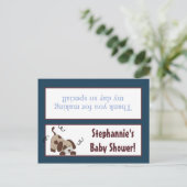 グディーバッグトッパーリールリーグパピードッグ インビテーションポストカード (スタンド正面)