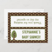 グディーバッグトッパー魅惑の中空ウッドランドフォレスト インビテーションポストカード (正面/裏面)