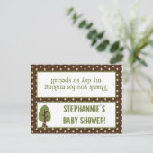 グディーバッグトッパー魅惑の中空ウッドランドフォレスト インビテーションポストカード (スタンド正面)