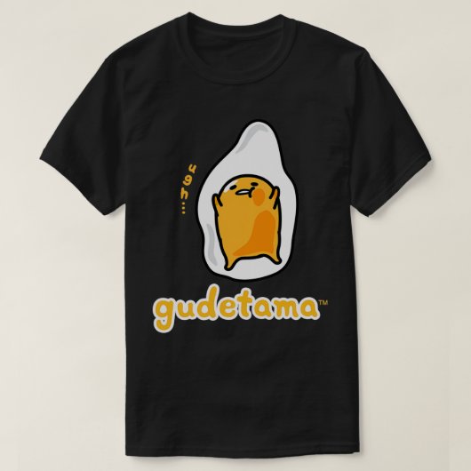グデタマキャラクターフロントとバックプルオーバー Tシャツ (デザイン正面)