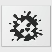 グデタマメフブレックファーストプレートフード付きスウェットシャツ ラッピングペーパー (フラット)