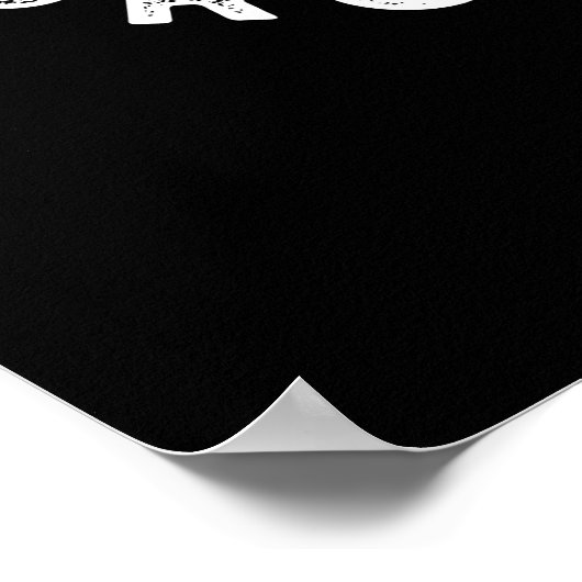 グナウレッジプロフェッショナルおもしろいビーバープンダークBG ポスター (角)