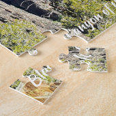 グニソン国立公園のブラックキャニオン ジグソーパズル (側面)