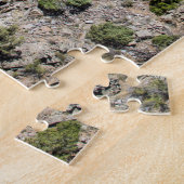 グニソン国立公園のブラックキャニオン ジグソーパズル (側面)