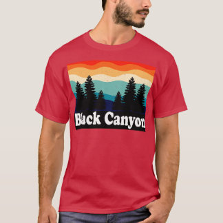 グニソン国立公園コロラドのブラックキャニオン Tシャツ
