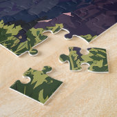 グニソン国立公園ブラックキャニオン ジグソーパズル (側面)