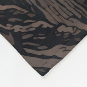 グニソン国立公園芸術のブラックキャニオン フリースブランケット (角)