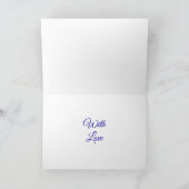 グノエルザスカンジ格言-格言フォークリスマス シーズンカード (内部)