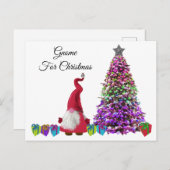 グノエルザスカンジ格言-格言フォークリスマス シーズンポストカード (正面/裏面)