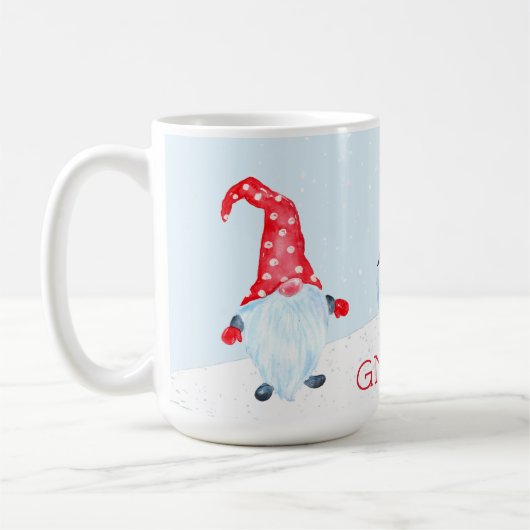 グノエル・ノームのクリスマス コーヒーマグカップ (左)