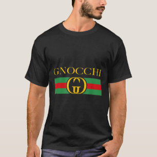 グノッキおもしろいパイタリアンタノベルティ食品男性女性 Tシャツ