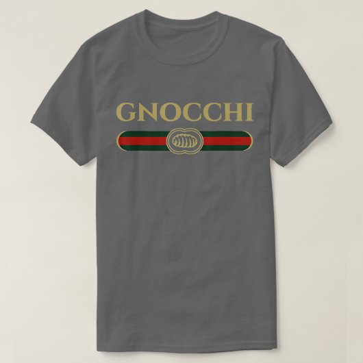 グノッキおもしろいロゴスタイルTシャツ Tシャツ (デザイン正面)