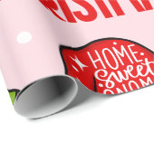 グノミサンタ顔クリスマスラッピング紙 ラッピングペーパー (ロールコーナー)