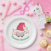 グノミークリスマス紙プレート ペーパープレート (パーティー)