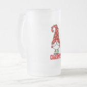 グノミークリスマス フロストグラスビールジョッキ (正面左)