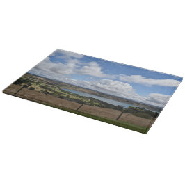 グノーツクカンパーダウン湖の上の雲の切断ボード カッティングボード